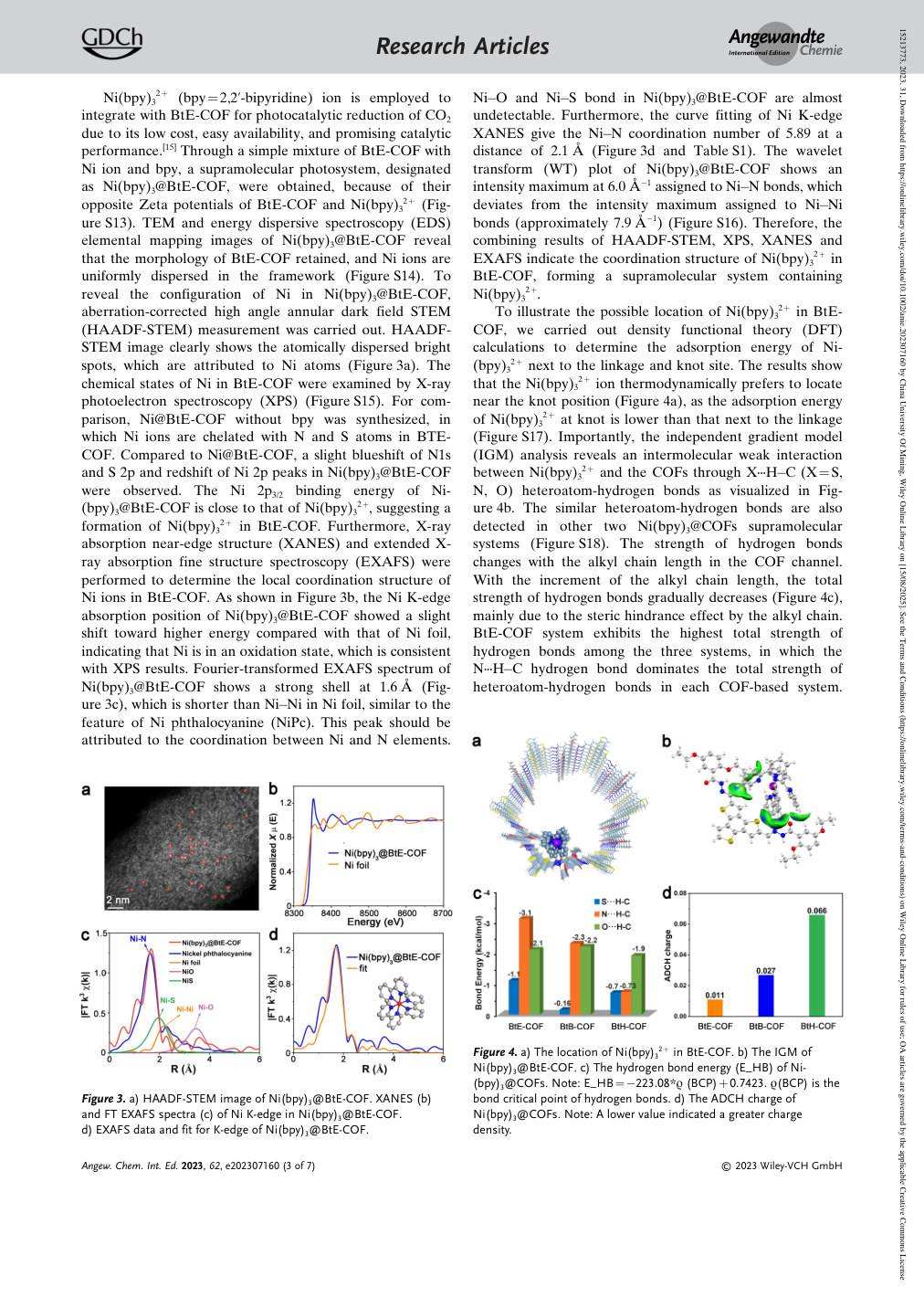 XAFS spectra and related characterization from the original publication (Figure 3, PDF page 3).