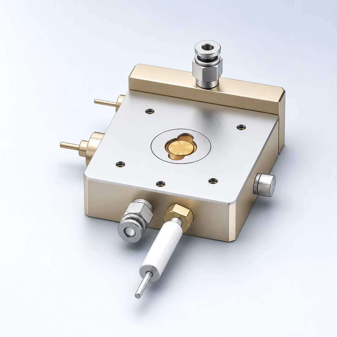Three-electrode XRD electrocatalysis cell