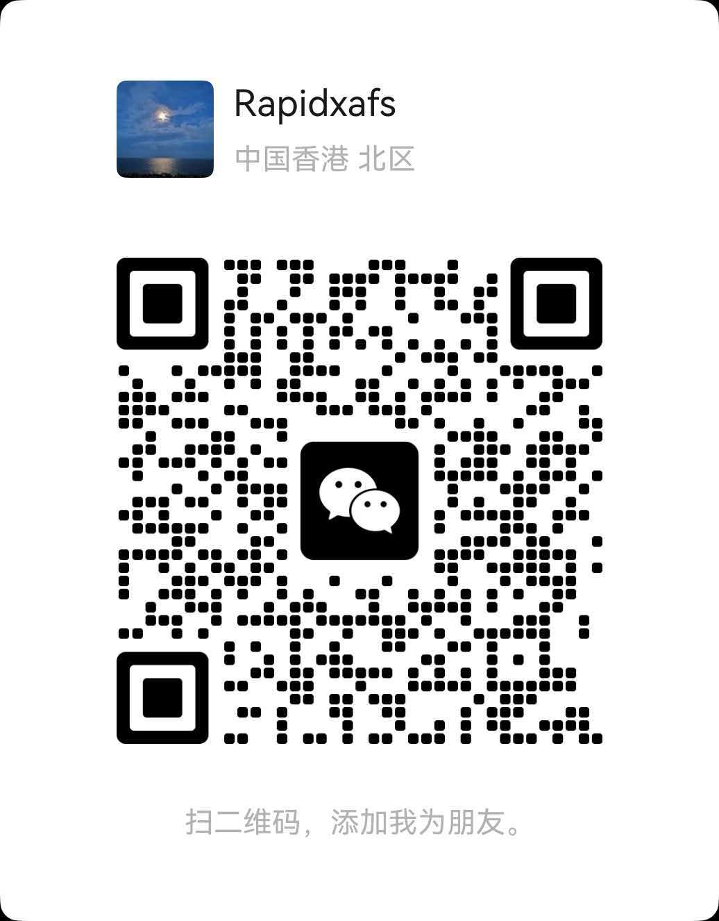 Sales contact WeChat QR code
