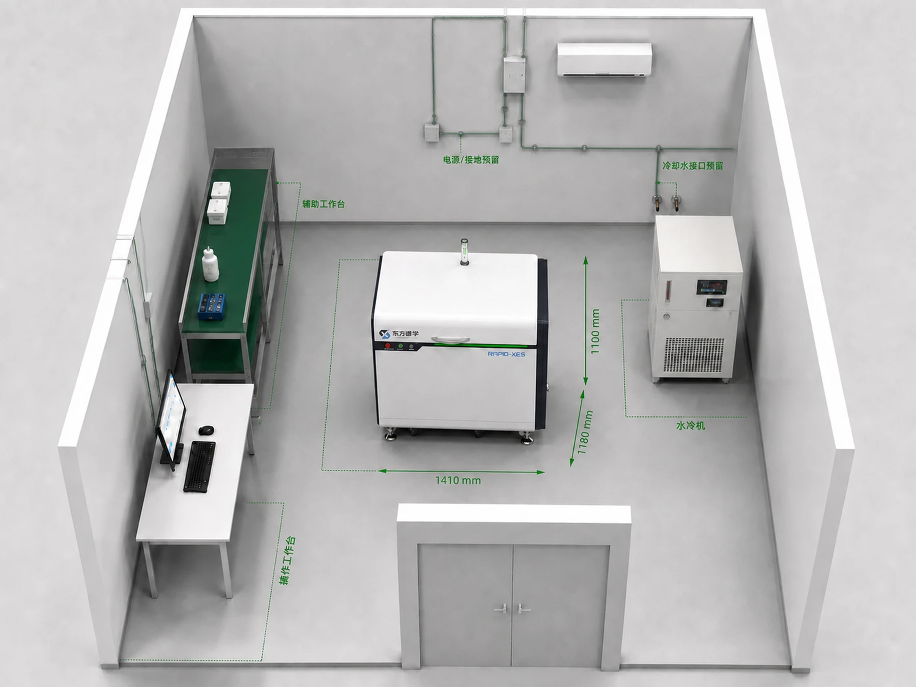 Installation layout (Chinese source)