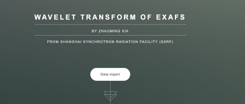 EXAFS小波变换（Wavelet transform）教程